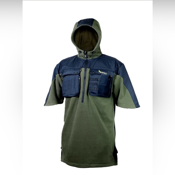 Huntech Mens Butcher's Coat Military Style Size 2XL - Picture 1 of 9